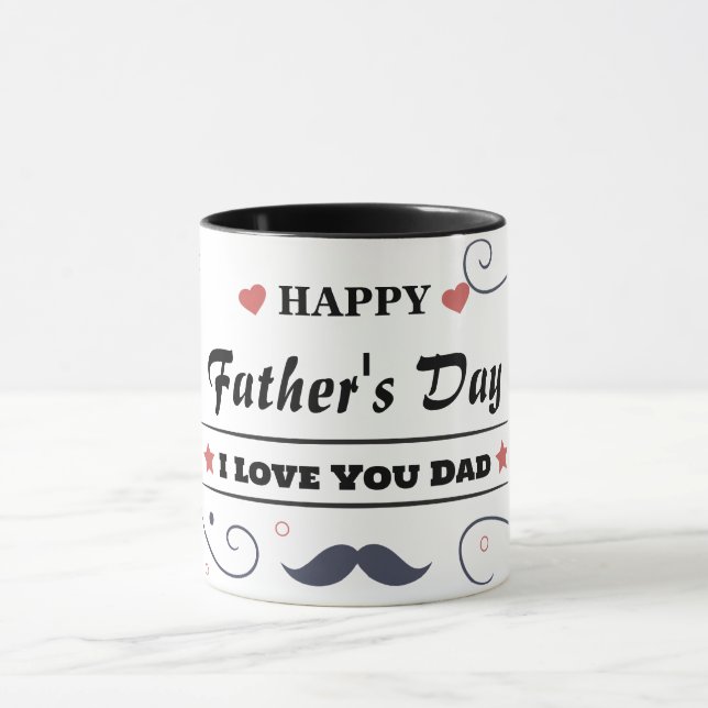 Glücklicher Vater, ich Liebe, du Vater Tasse (Zentrum)