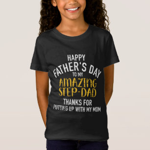 Glücklicher Vater Schritt Papa T-Shirt