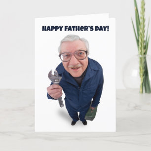 Glücklicher Vater Tag Danke, Handyman Spaß Feiertagskarte