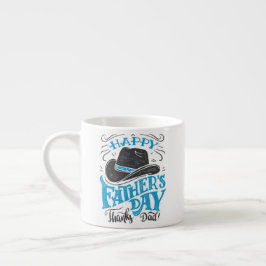 Glücklicher Vater Tag danke, Papa Espressotasse