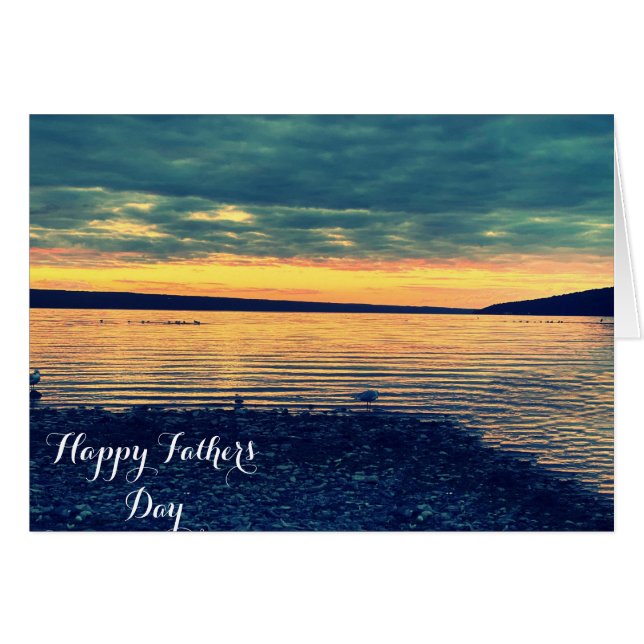 GLÜCKLICHER VATER TAG VON DER EHEFRAU (Vorderseite (Horizontal))