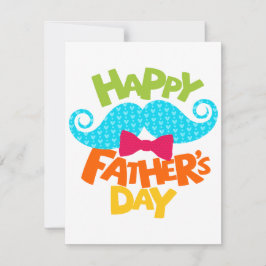 "Glücklicher Vater, Vater: Eine Feier der Liebe" Feiertagskarte