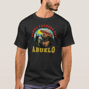 Glücklicher Vatertag Abuelo Bierbrauer Tasse Bear T-Shirt