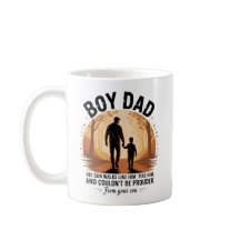 Glücklicher Vatertag Becher | Bester Papa Aller Ze