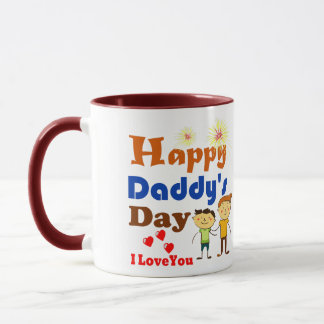 Glücklicher Vatertag Becher Tasse