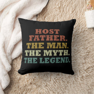Glücklicher Vatertag Geschenkideen beste Host-Vate Kissen