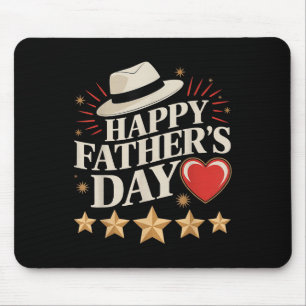 Glücklicher Vatertag Tees Vater Ehemann Opa V Mousepad