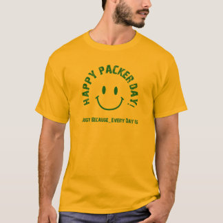 Glücklicher Verpacker-Tag T-Shirt