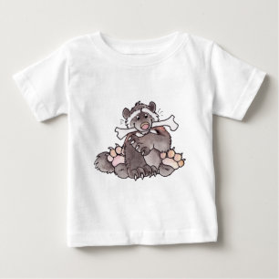 Glücklicher Vielfrass Baby T-shirt