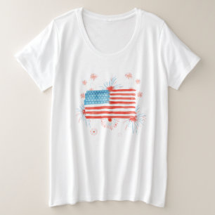 GLÜCKLICHER VIERTER T - SHIRT