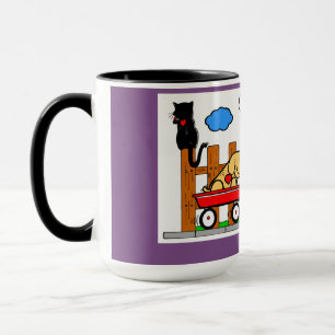 Glücklicher Weg Tasse