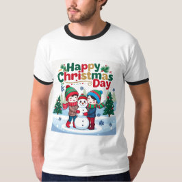 Glücklicher Weihnachtstag T-Shirt