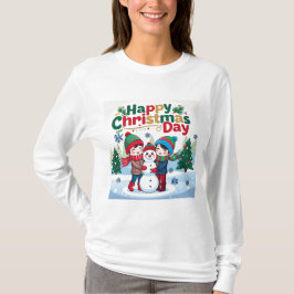 Glücklicher Weihnachtstag T-Shirt
