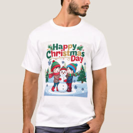 Glücklicher Weihnachtstag T-Shirt