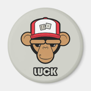 Glücklicher Würfelmagnet Magnet