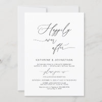 Glücklicherweise immer danach, Schwarzer Schriftar