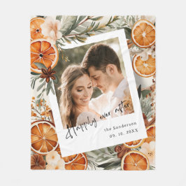 Glücklicherweise immer nach Boho Winter Holiday We Fleecedecke