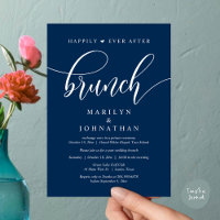 Glücklicherweise immer nach dem Brunch, Hochzeit p
