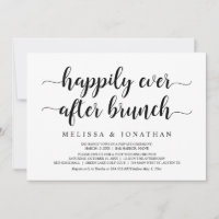 Glücklicherweise immer nach dem Brunch, Hochzeitsf