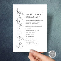 Glücklicherweise immer nach dem Party, Hochzeitses