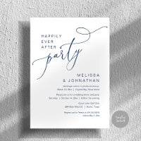 Glücklicherweise immer nach dem Party, Hochzeitses