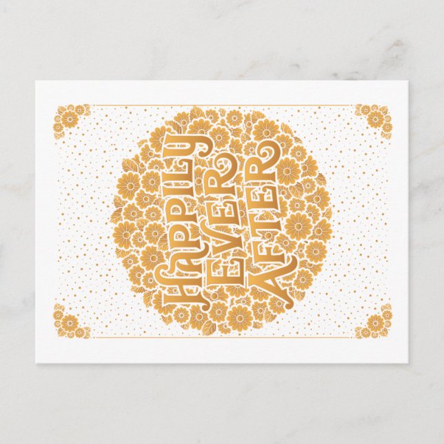 Glücklicherweise immer nach der Postkarte (Vorderseite)