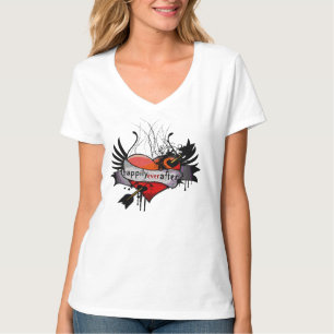 Glücklicherweise immer nach gotischem Grunge T-Shirt