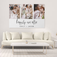 Glücklicherweise immer nach Hochzeit Minimalistisc