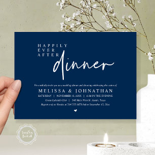 Glücklicherweise immer nach Hochzeitsabend Tanzabe Einladung