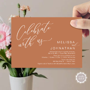 Glücklicherweise immer nach Hochzeitsfeier Einladung