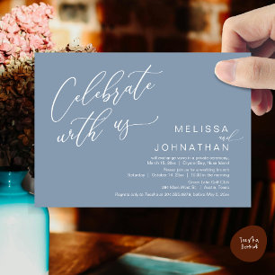 Glücklicherweise immer nach Hochzeitsfeier Einladung