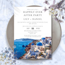 Glücklicherweise immer nach Santorini Hochzeit in 