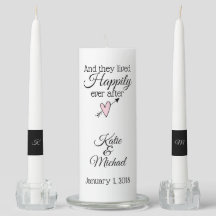 Glücklicherweise jemals nach Hochzeit Unity Candle