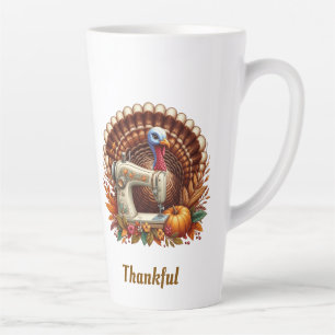 Glücklicherweise näht die Türkei Milchtasse