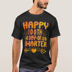 Glückliches 100. Schultags T-Shirt zum Thema 'Smar
