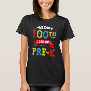 Glückliches 100. Tag des Vorschul-Shirts für Lehre T-Shirt