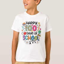 Glückliches 100-Tage-Schul-T-Shirt
