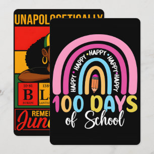 glückliches-100-tage-schule-grafik-design_ feiertagskarte
