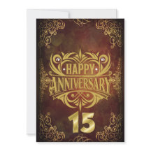 Glückliches 15. Jubiläum