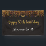 Glückliches 80. Geburtstagsbanner. Schwarzer und G Banner<br><div class="desc">Happy 80. Geburtstag Banner für Frauen oder Mann. Black and Gold Glitzer Geburtstagsparty Banner. Gold Glitzer Confetti. Schwarze und weiße Streifen. Printable Digital. Für weitere Anpassungen klicken Sie bitte auf die Schaltfläche "Anpassen" und verwenden Sie unser Designwerkzeug,  um diese Vorlage zu ändern.</div>