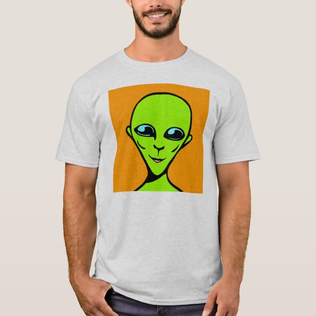 Glückliches Alien/ET T-Shirt (Vorderseite)