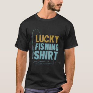 Glückliches Angel-Shirt – Lustiger Angler Viel-G T-Shirt