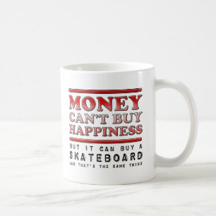 Glückliches Angelruten-Fun-Shirt Tasse