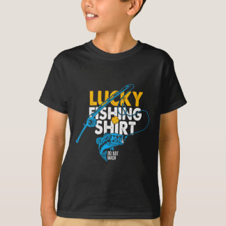 Glückliches Angelshirt Nicht Waschen Für Einen Ang T-Shirt