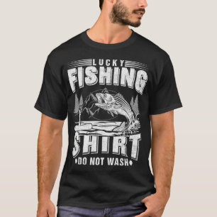 Glückliches Angelshirt Nicht Waschen T-Shirt