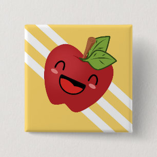 Glückliches Apple Button
