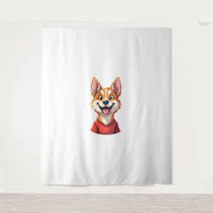 Glückliches australisches Cattle Dog Tank Top Wandteppich