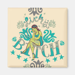 Glückliches B Magnet