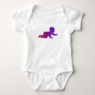 glückliches Baby Strampler