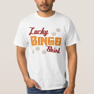 Glückliches Bingo-Shirt T-Shirt